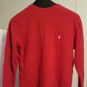 Mens Ralph Lauren polo LG red thermal